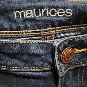 Maurices Dark Blue Boot Cut Jeans